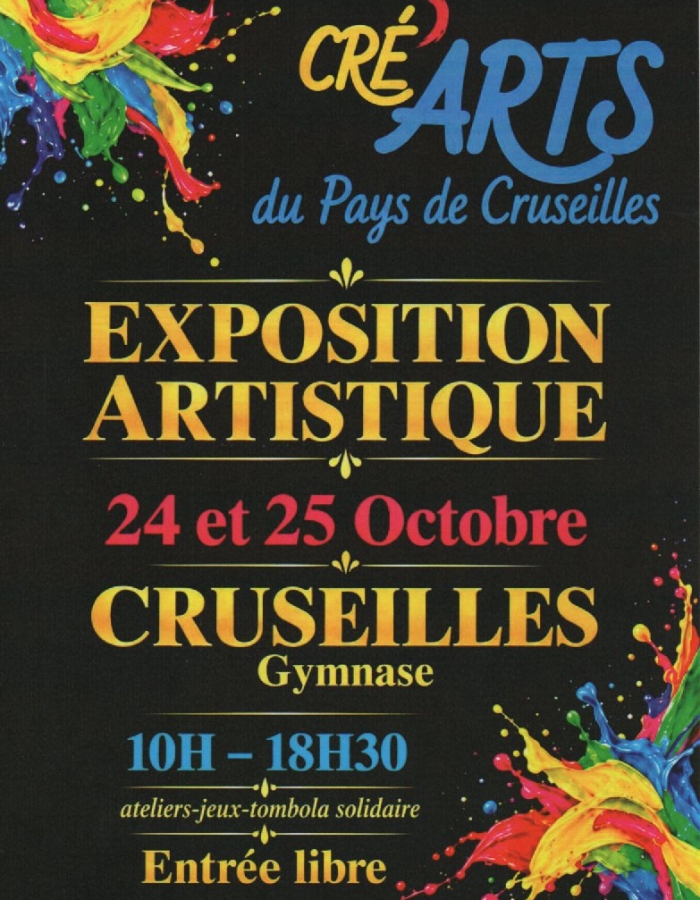 Exposition "cre'arts" Cruseilles.