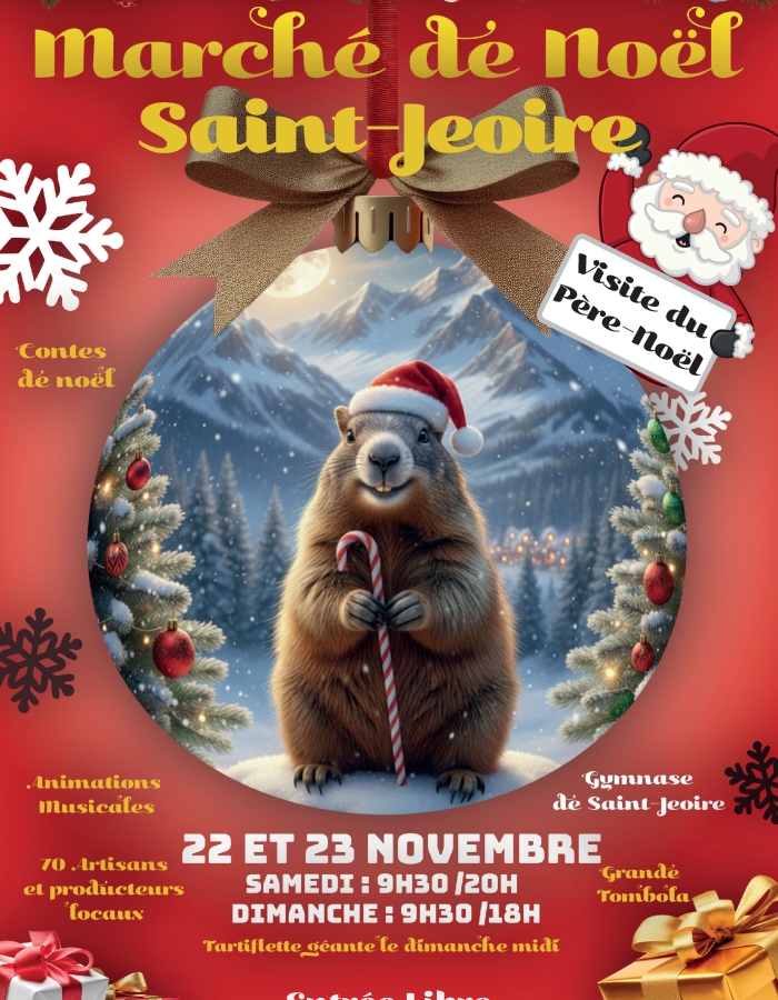 marche de noel de st jeoire.