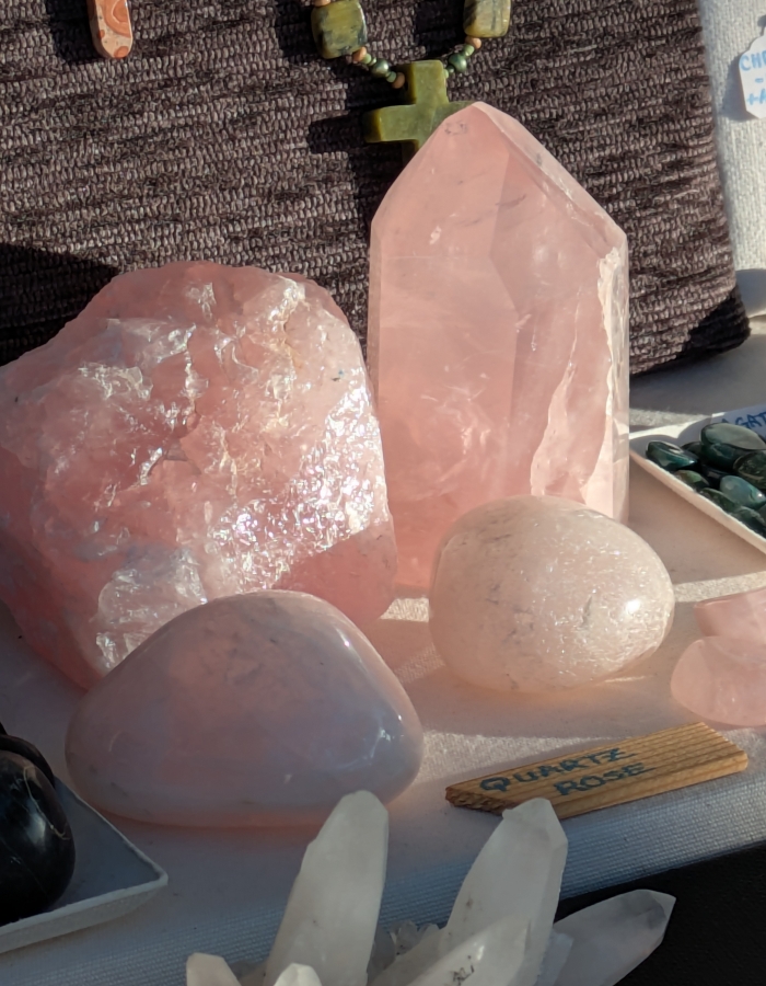 Quartz Rose (Brésil).